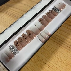 Custom acrylic press on nails